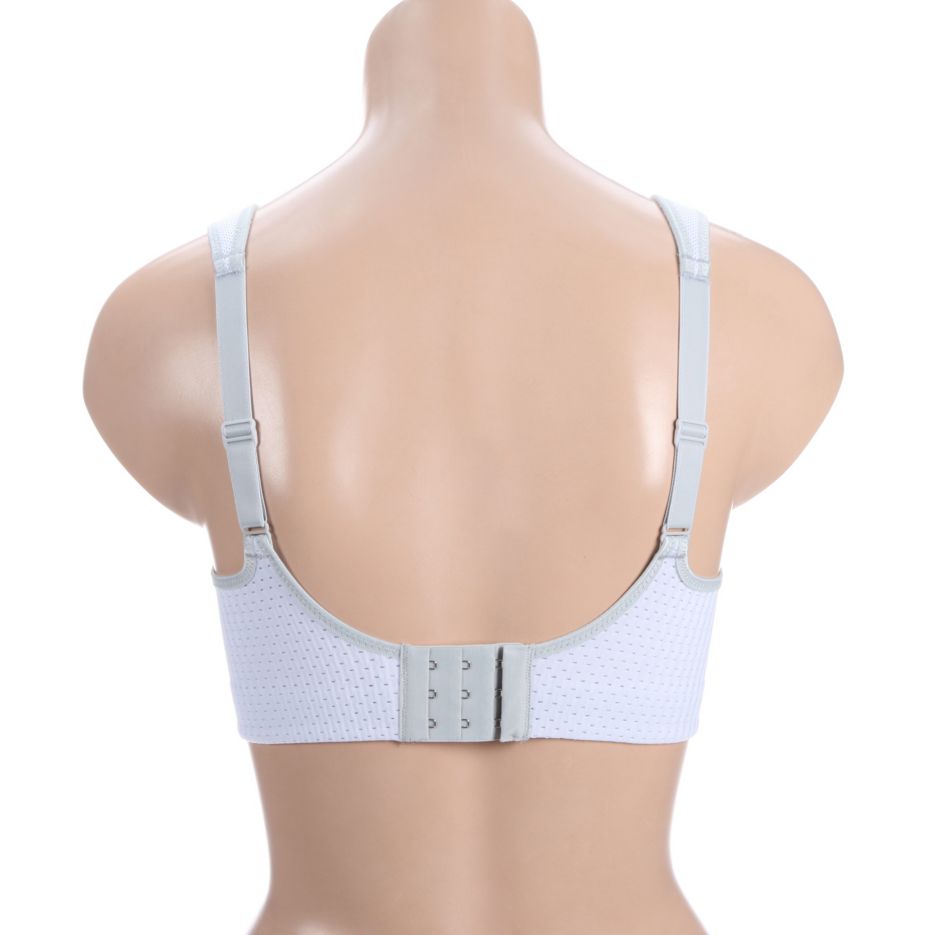 Active Air Control Wire Free Sports Bra White 40AA