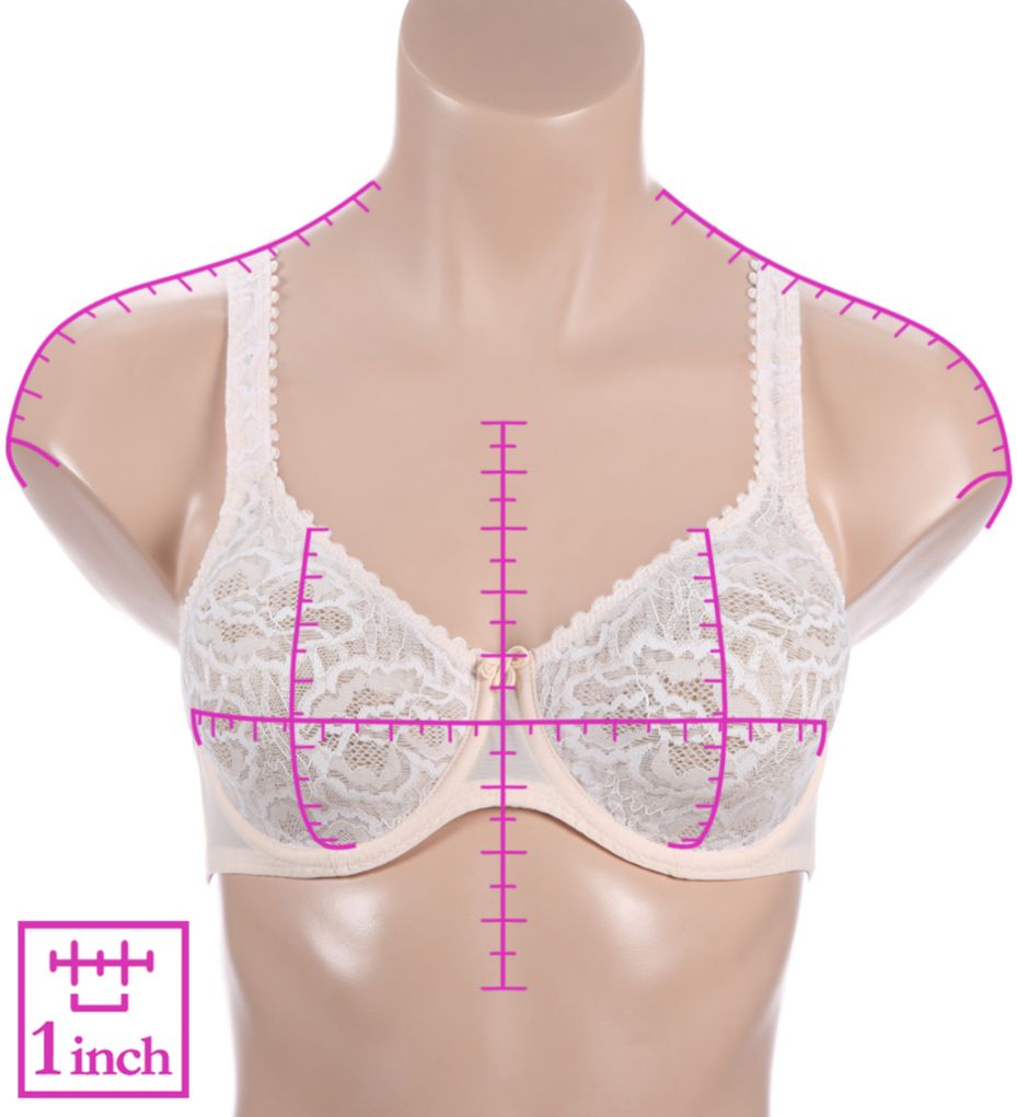 Rosa Faia Aurelia Allover Lace Underwire Bra-ns7