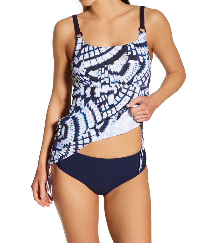 Blue Fan Kimba Tankini Swim Top