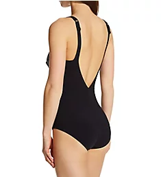 Amber Glow Nuria One Piece Swimsuit Black/Gold 34C