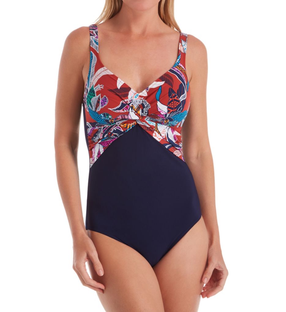 Indian Life Lenita Wire Free One Piece Swimsuit-fs