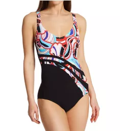 Retro Vision Luella One Piece Swimsuit Original 34C