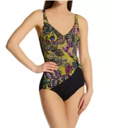 Organic Tropics Elea One Piece Swimsuit Olive 34C