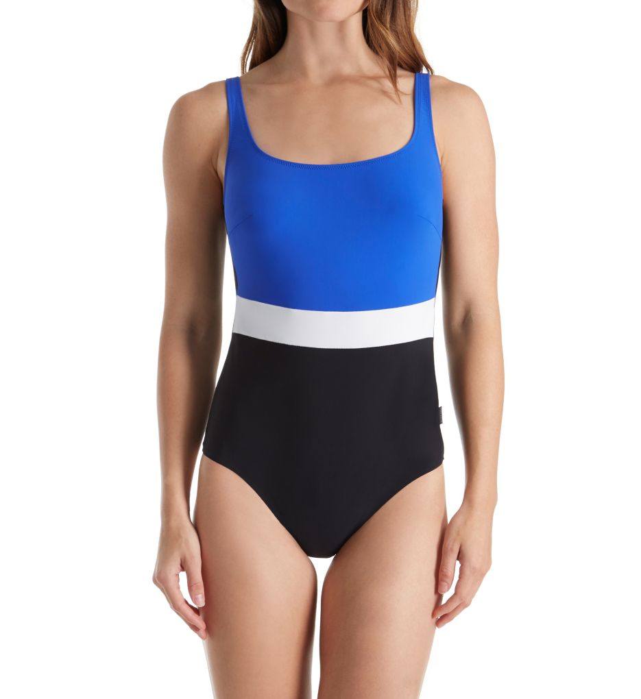 Sea Gym Cara Wire Free One-Piece Swimsuit-fs