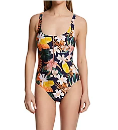 Tropical Sunset Elouise One Piece Swimsuit