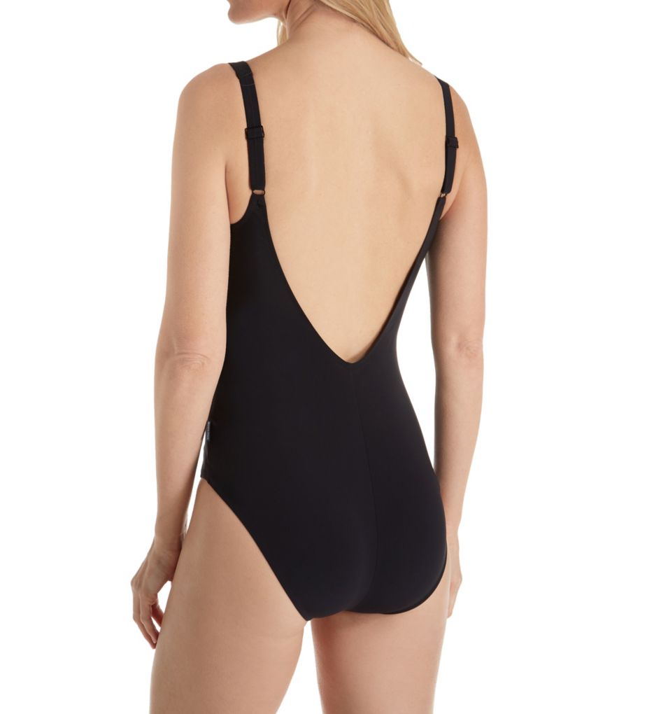 Creole Check Finja Underwire One Piece Swimsuit-bs