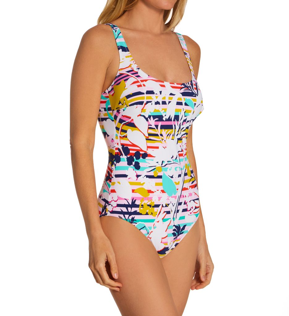 Miami Stripes Cloe One Piece Swimsuit