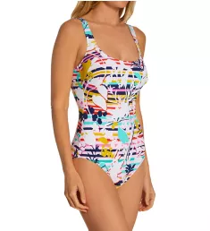 Miami Stripes Chloe One Piece Swimsuit