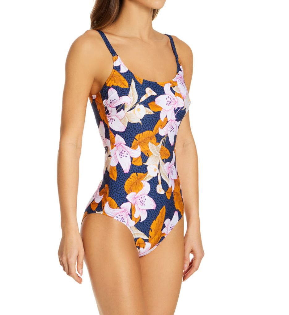 70's Hawaii Estelle One Piece Swimsuit-acs