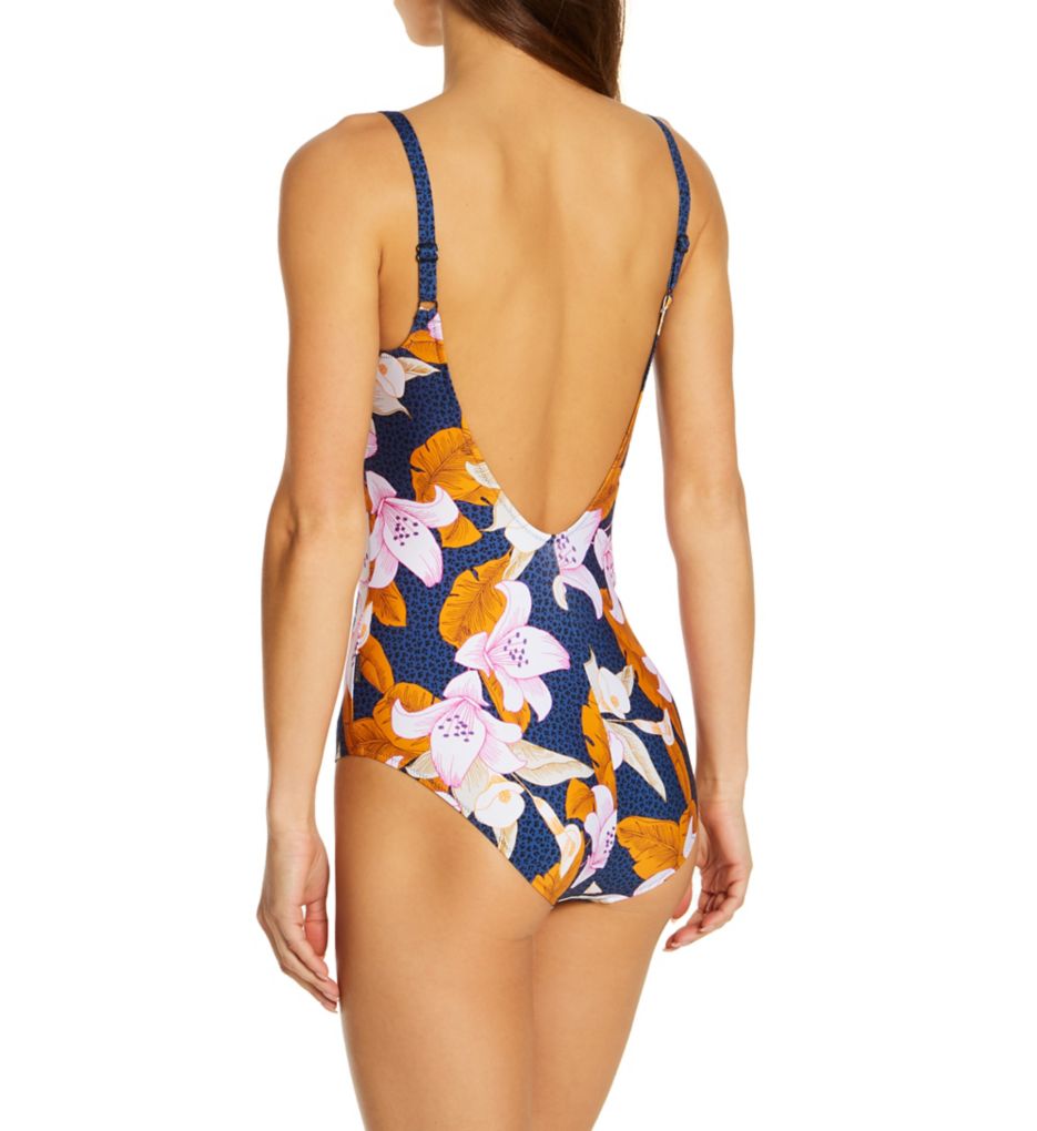 70's Hawaii Estelle One Piece Swimsuit-bs