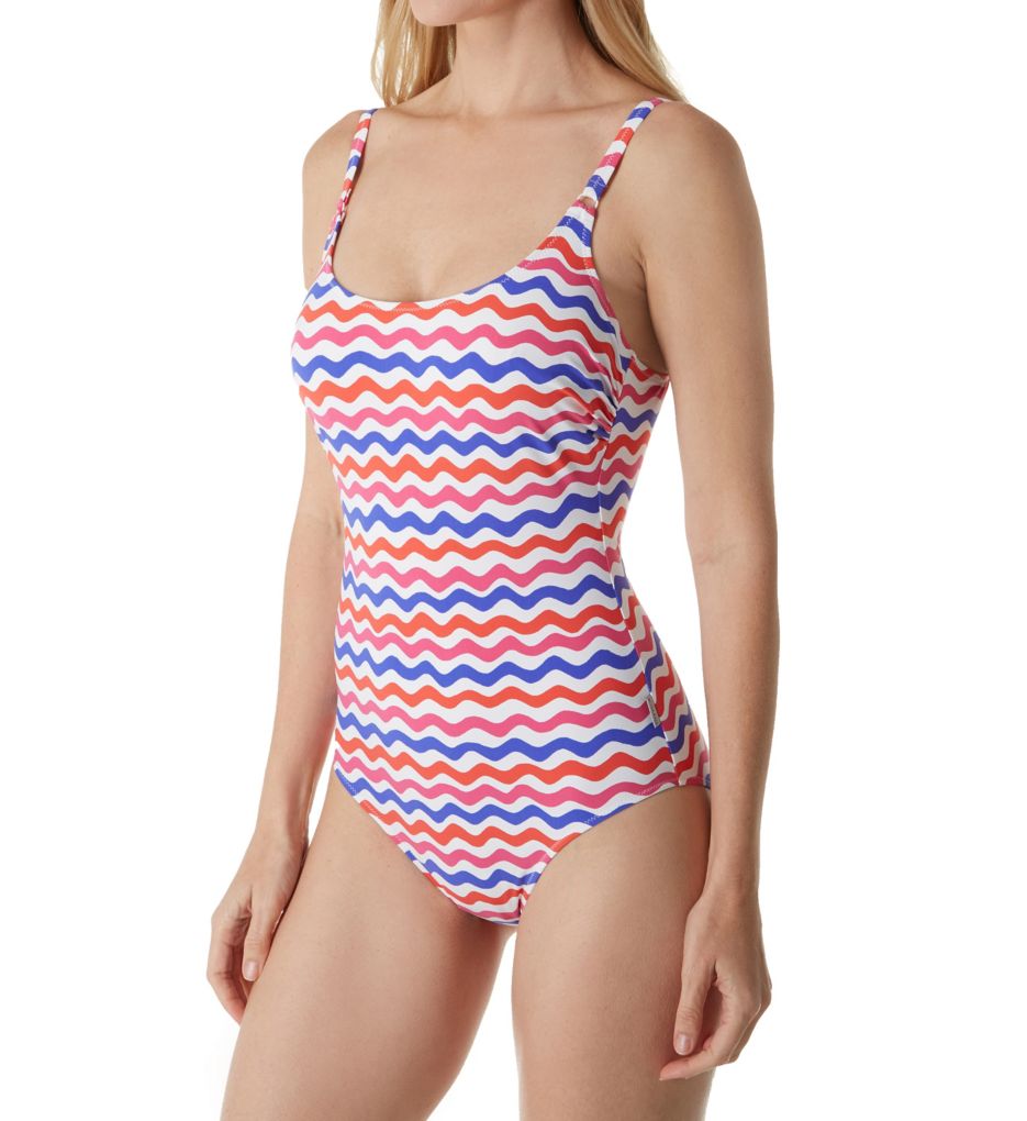 Sunset Beauty Estelle Wire Free One Piece Swimsuit-acs