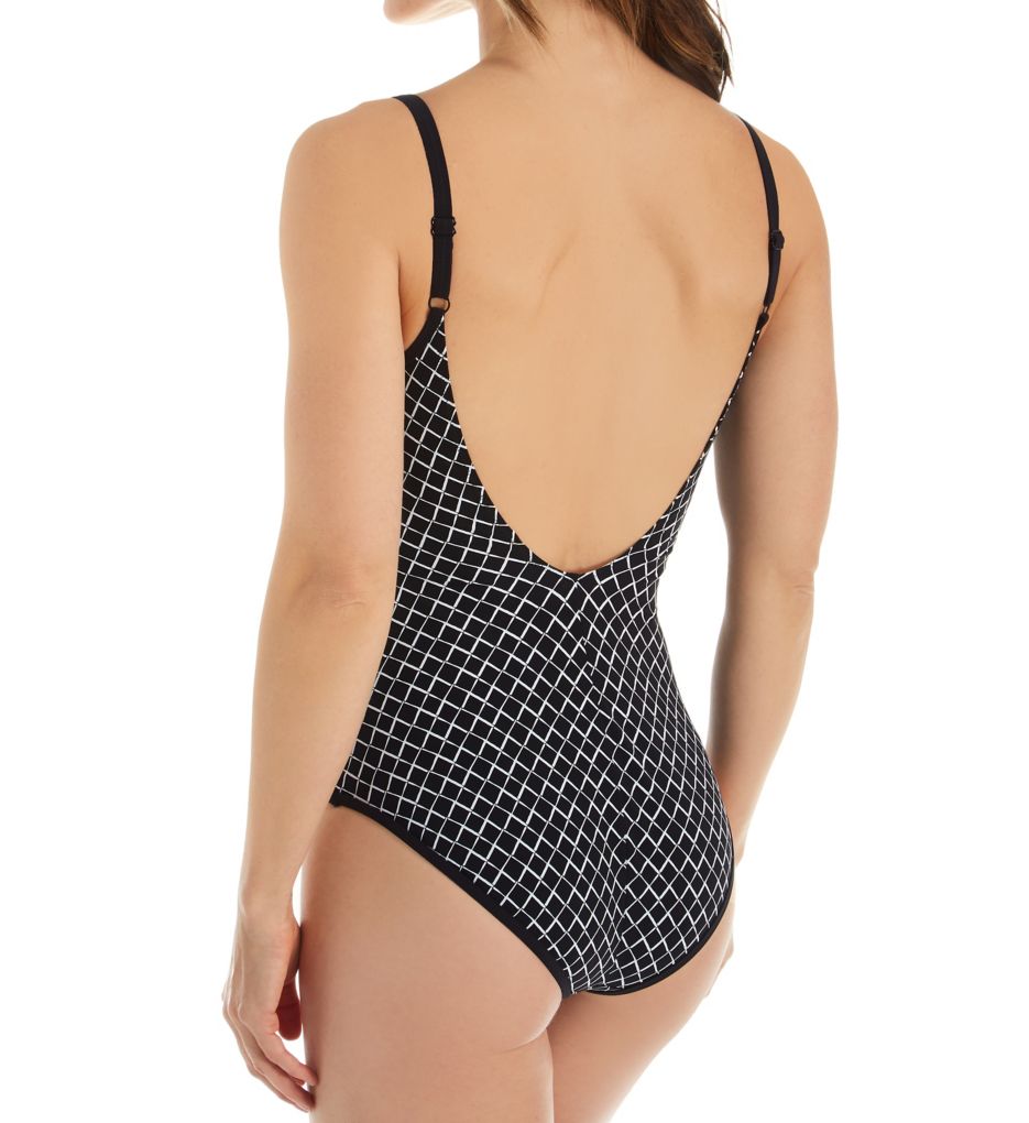 Bali Basic Marinet Wire Free One Piece Swimsuit-bs
