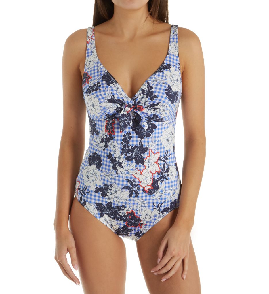 North Shore Olivia Wire Free One Piece Swimsuit-fs