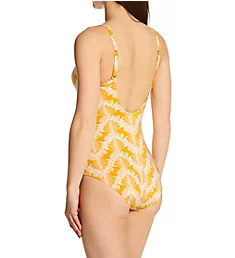 Cadiz Nightout Ebony One Piece Swimsuit Champagne/Gold 34B