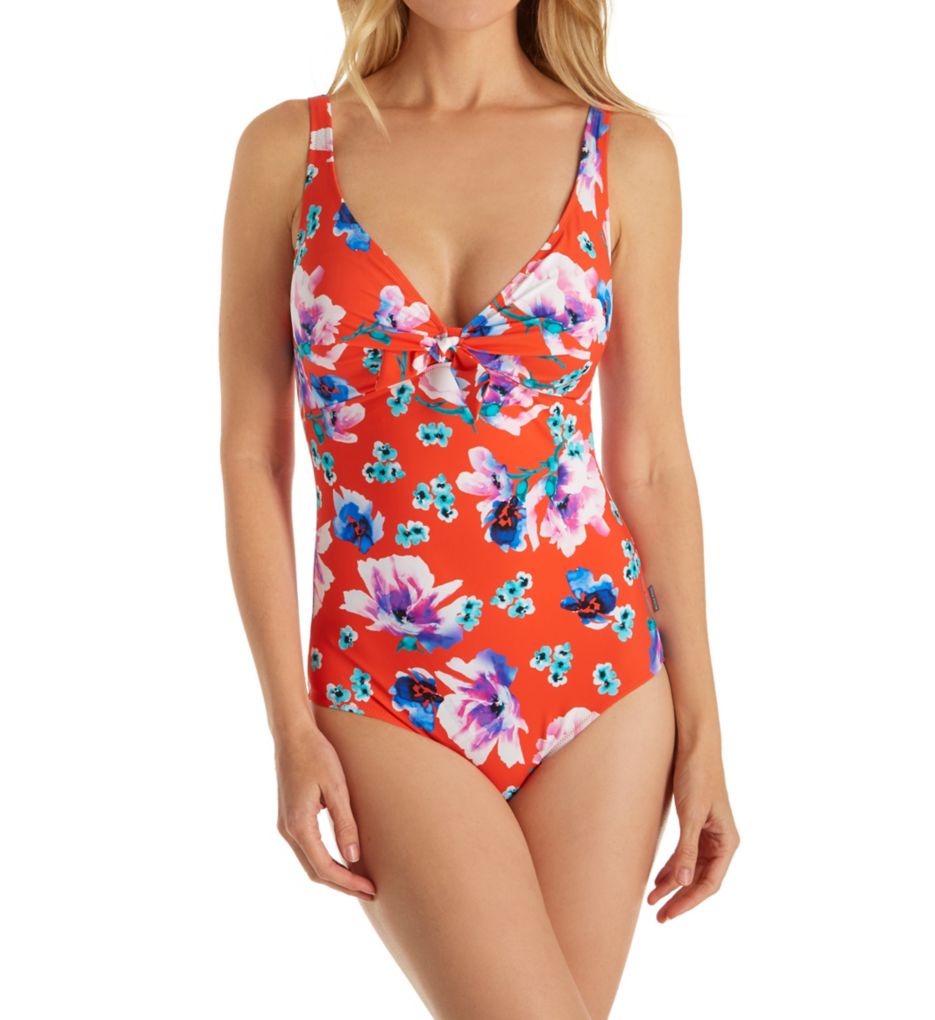 Cruise Cuba Lilith Wire Free One Piece Swimsuit-fs