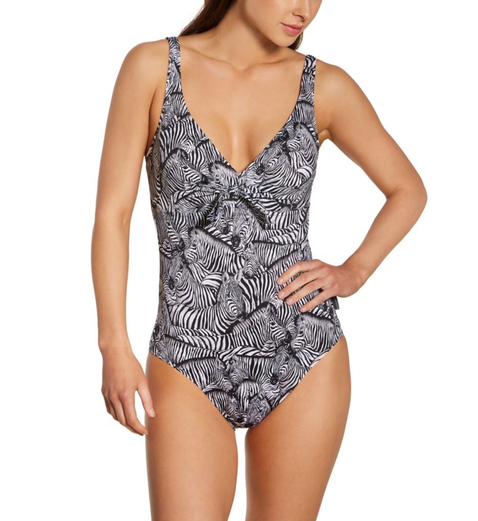 Anita Zebra Love Olivia Shaping One Piece Swimsuit 7881 - Image 1