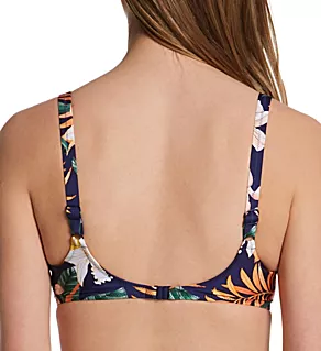 Tropical Sunset Hermine Swim Top Deep Lagoon 34C