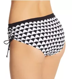 Summer In Cannes Ebru Swim Bottom Black/White 2X