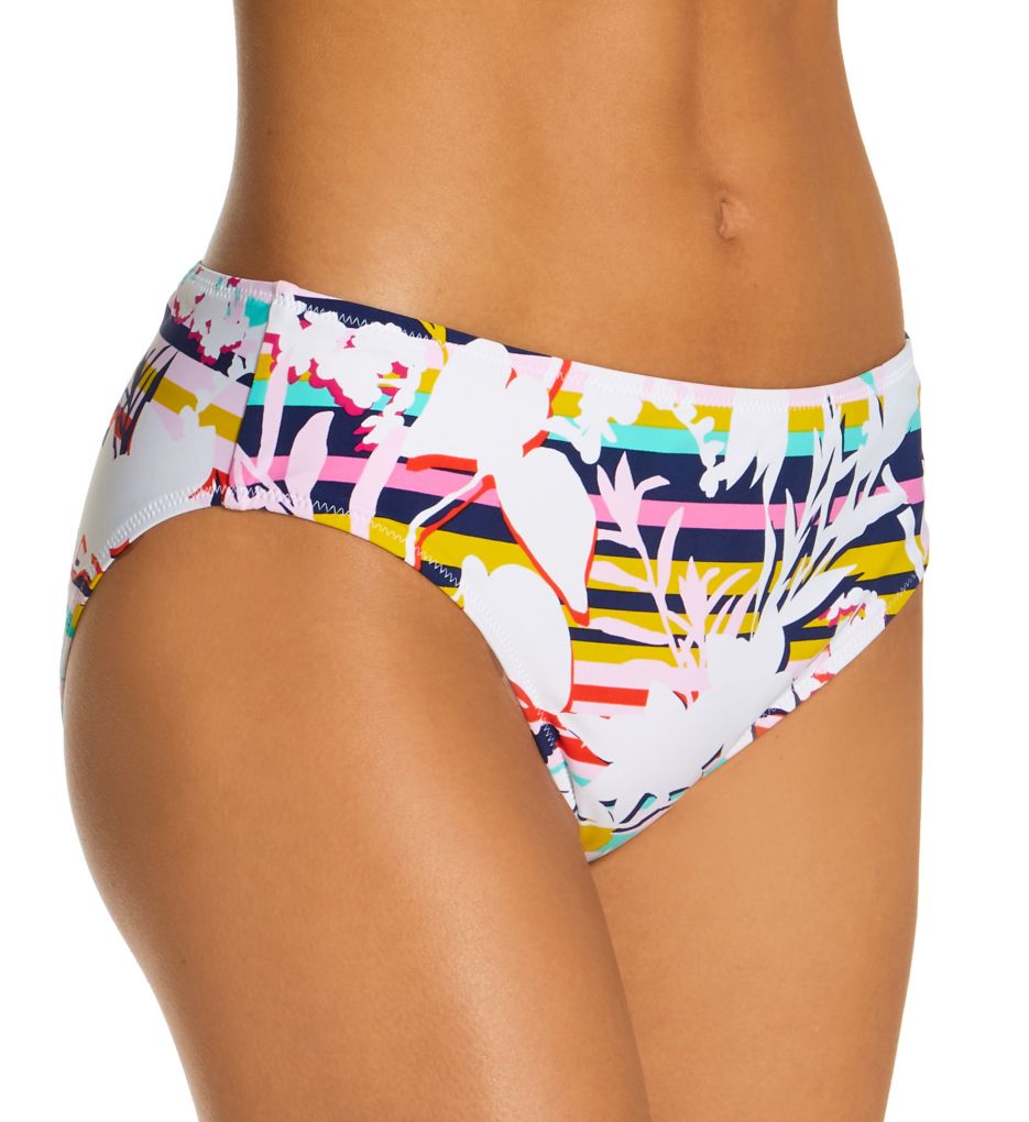 Miami Stripes Casual Plus Swim Bottom-acs