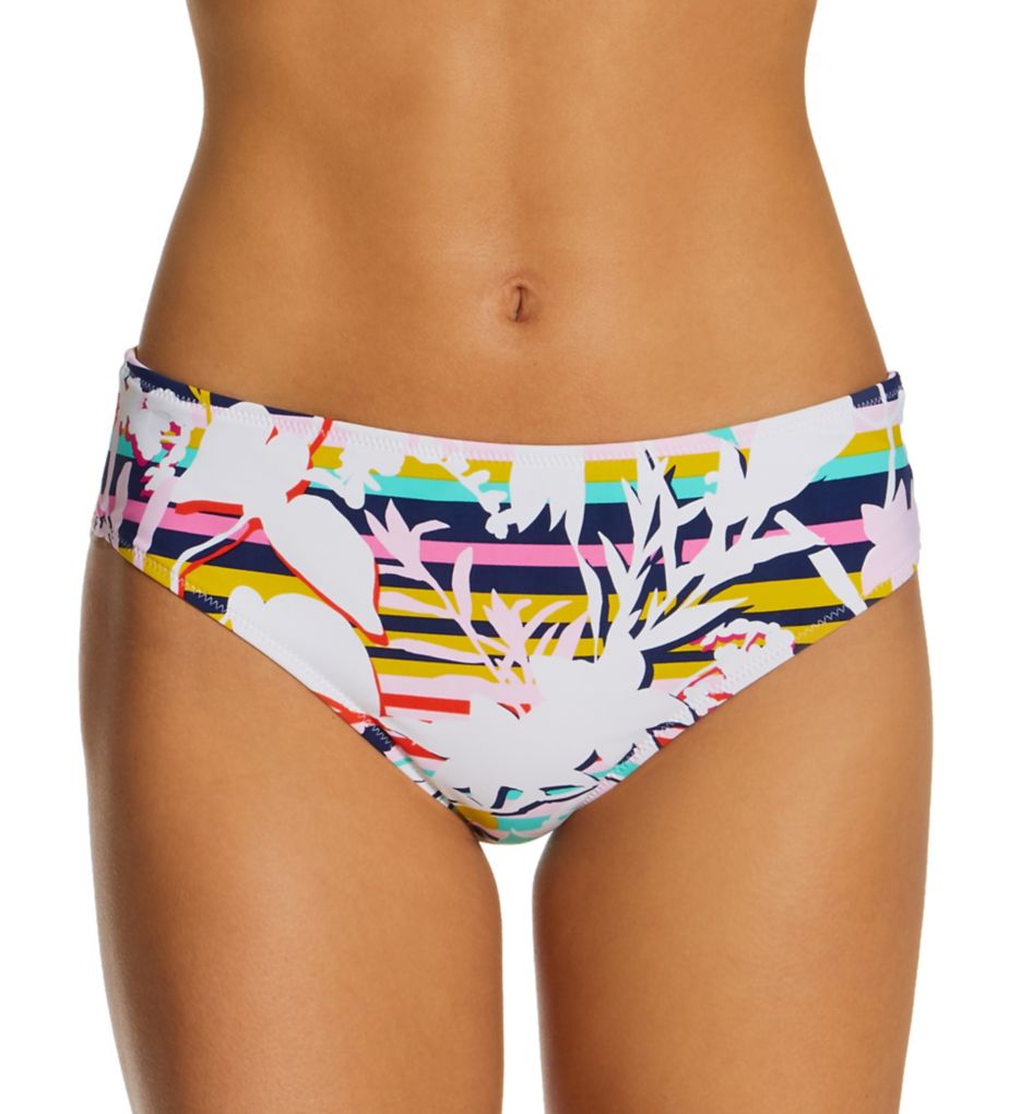 Miami Stripes Casual Plus Swim Bottom-fs