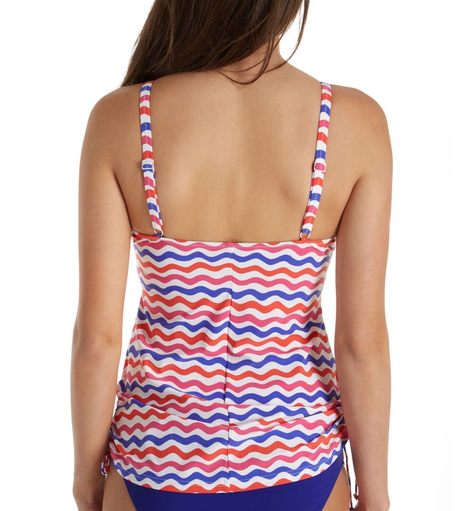 Sunset Beauty Lucy Wire Free Tankini Swim Top-bs