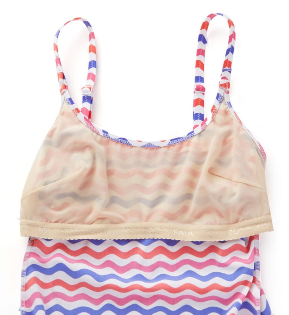 Sunset Beauty Lucy Wire Free Tankini Swim Top-cs5