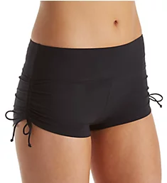 Mix & Match Nora Adjustable Short Swim Bottom Black XS