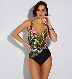 Green Tropics Elea One Piece Swimsuit