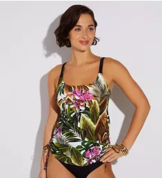 Green Tropics Yara Tankini SwimTop