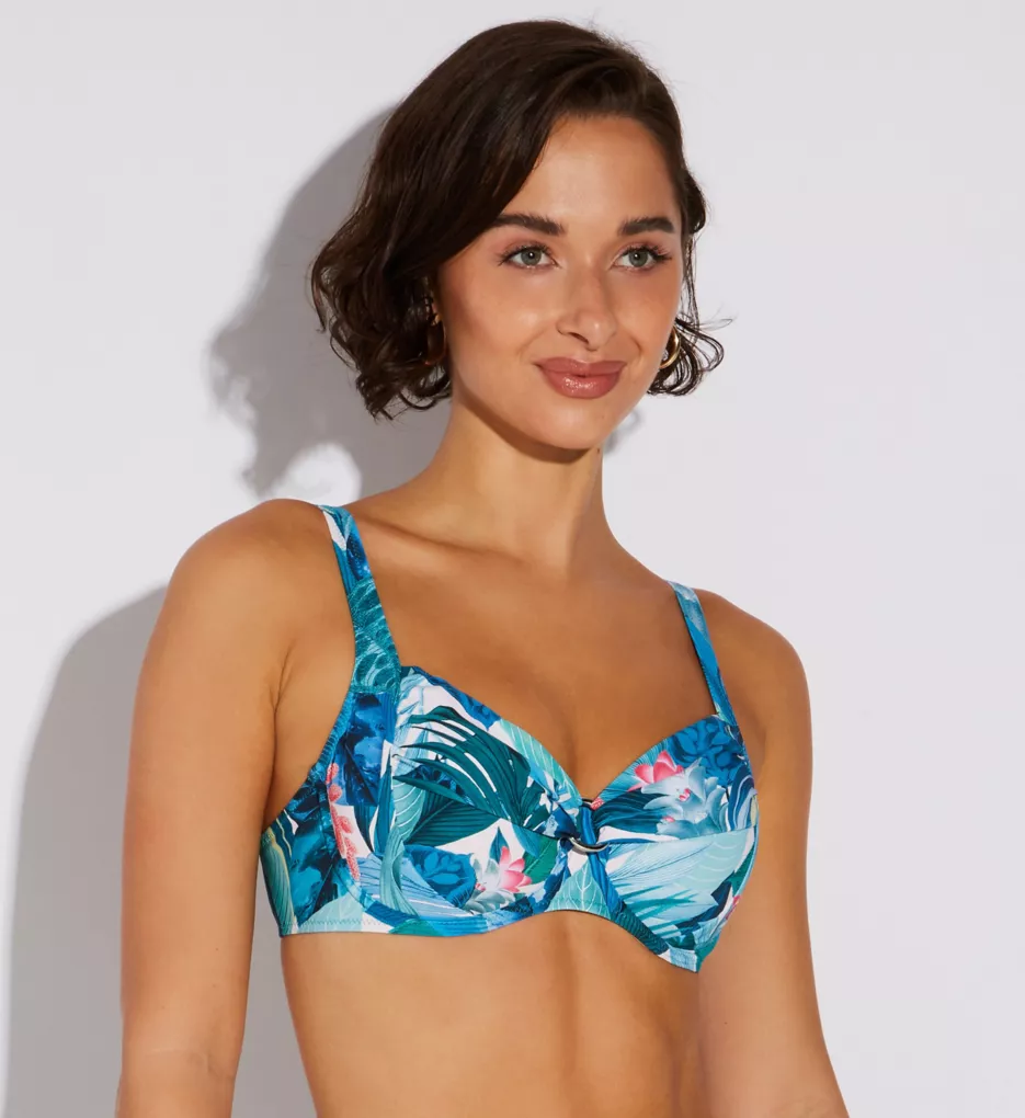 Anita Submarine Blue Elna Bikini Swim Top M48421 - Image 1