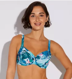 Submarine Blue Elna Bikini Swim Top