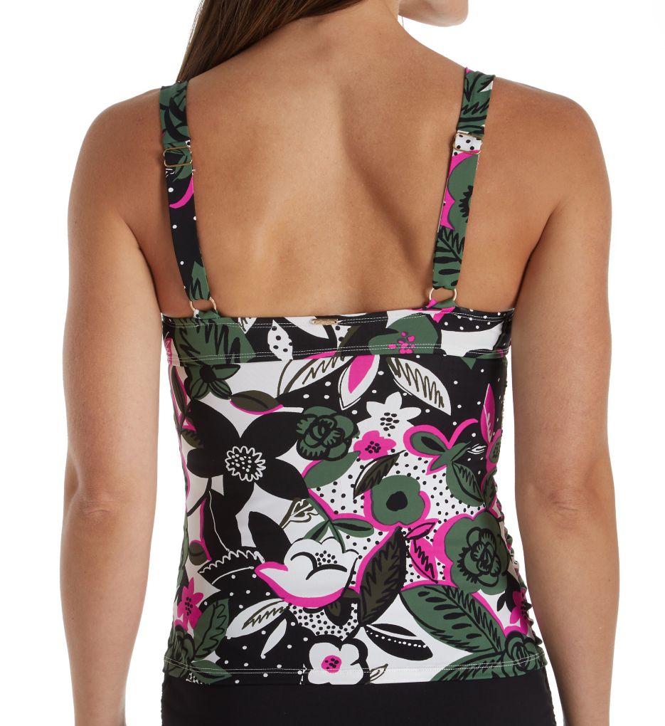 Bolo Babe Underwire Twist Front Tankini Swim Top