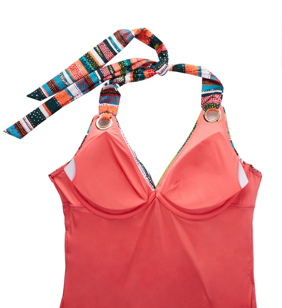 anne cole sand stripe tankini