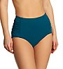 Anne Cole Live In Color Shirred High Waist Swim Bottom