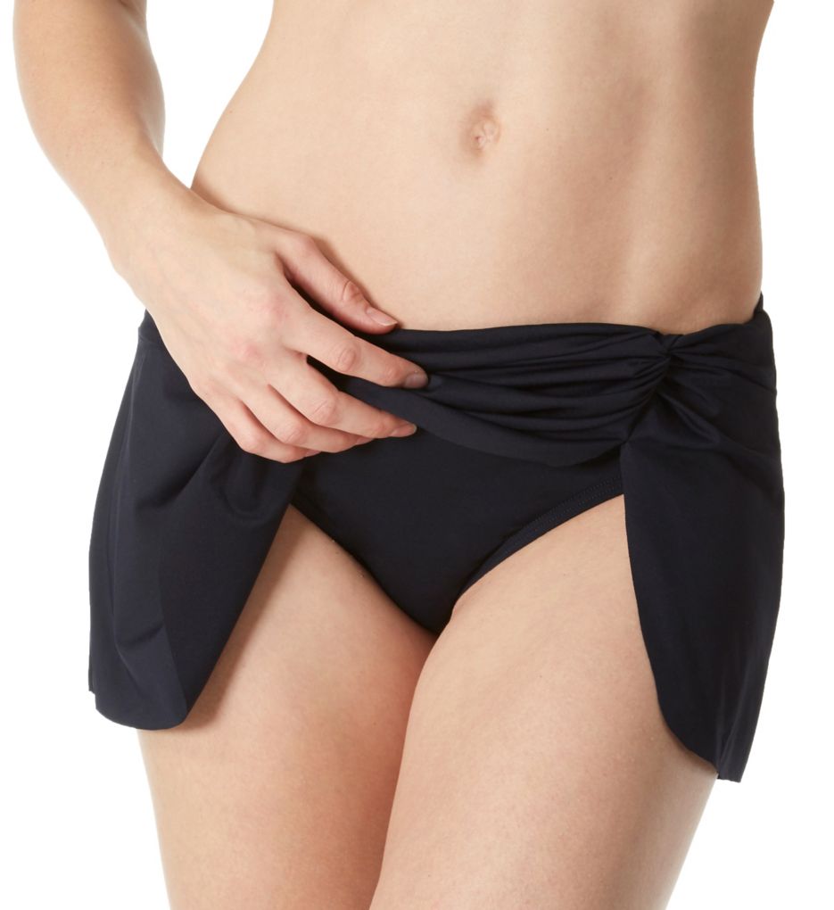 Live in Color Sarong Skirted Brief Swim Bottom-cs1