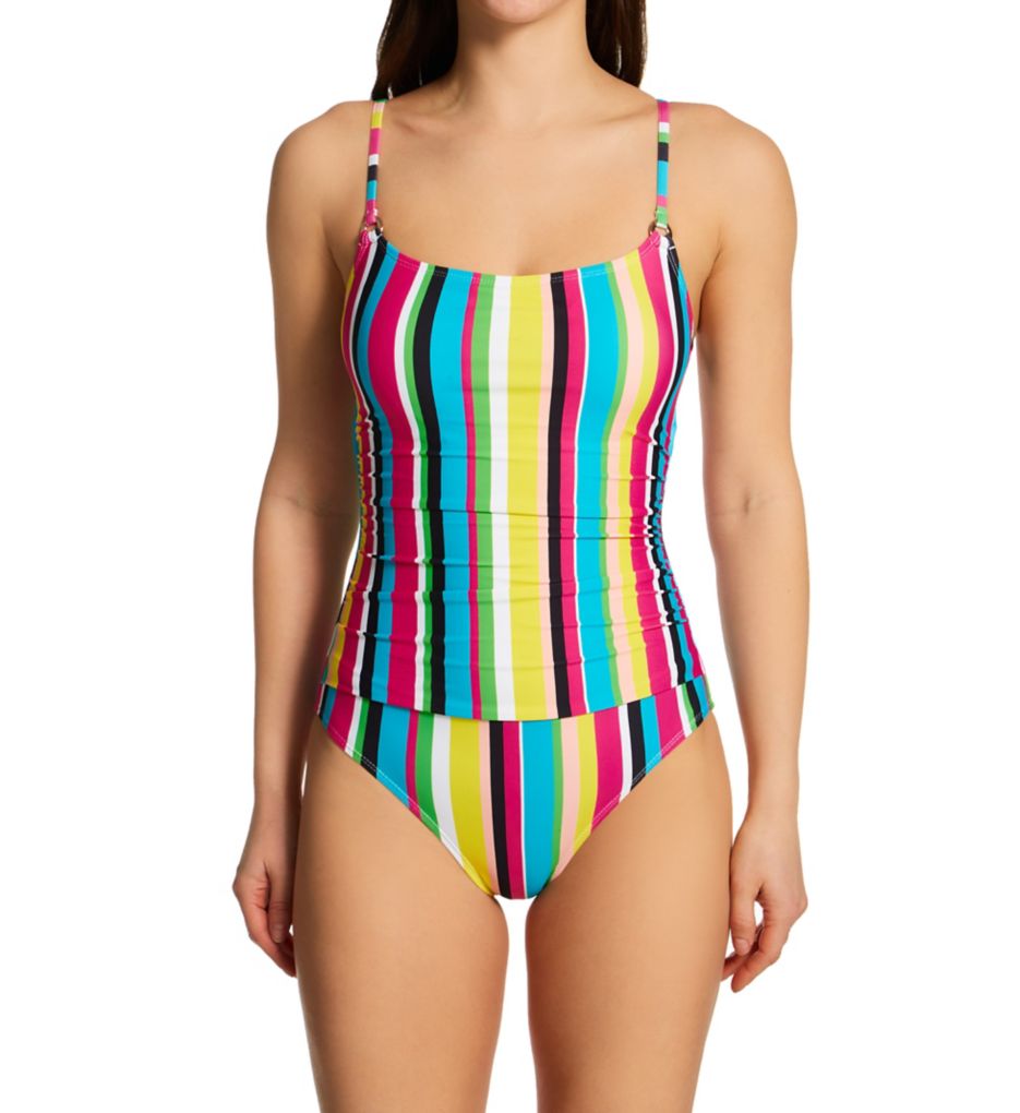 Anne Cole Lawn Chair Shirred Maillot One Piece Swimsuit MO05784 - Image 1