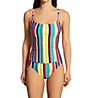 Anne Cole Lawn Chair Shirred Maillot One Piece Swimsuit MO05784 - Image 1