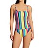 Anne Cole Lawn Chair Shirred Maillot One Piece Swimsuit