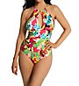 Anne Cole Cabana Party High Neck One Piece Swimsuit
