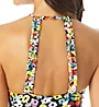 Anne Cole Flower Field Print Key Hole High Neck Swimsuit MO06469 - Image 3