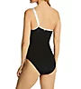 Anne Cole Meshing Around Shirred One Shoulder Swimsuit MO07101 - Image 2