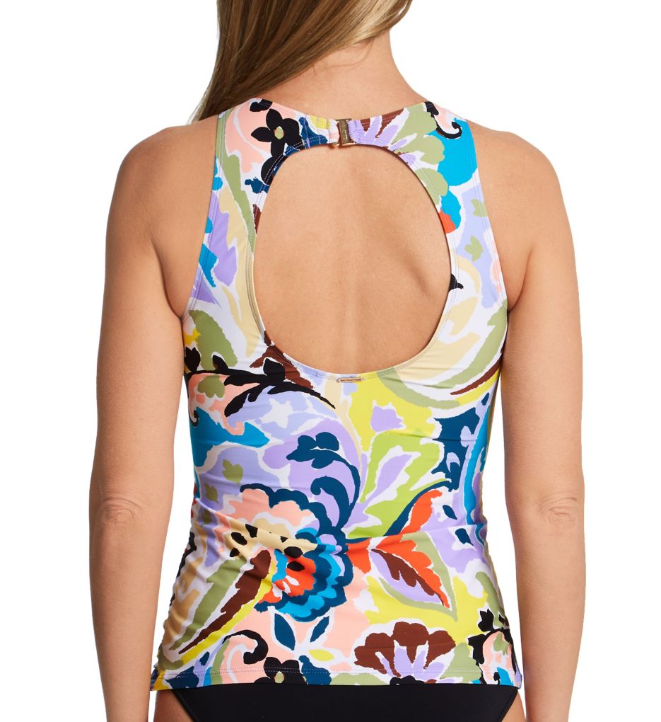 Plus Size Paisley Underwire Tankini Swim Top - Anne Cole Plus