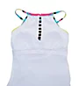 Anne Cole Lawn Chair Tab Front High Neck Tankini Swim Top MT29584 - Image 6