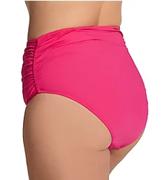 Plus Size Live In Color Convertible Swim Bottom Hot Pink 16W