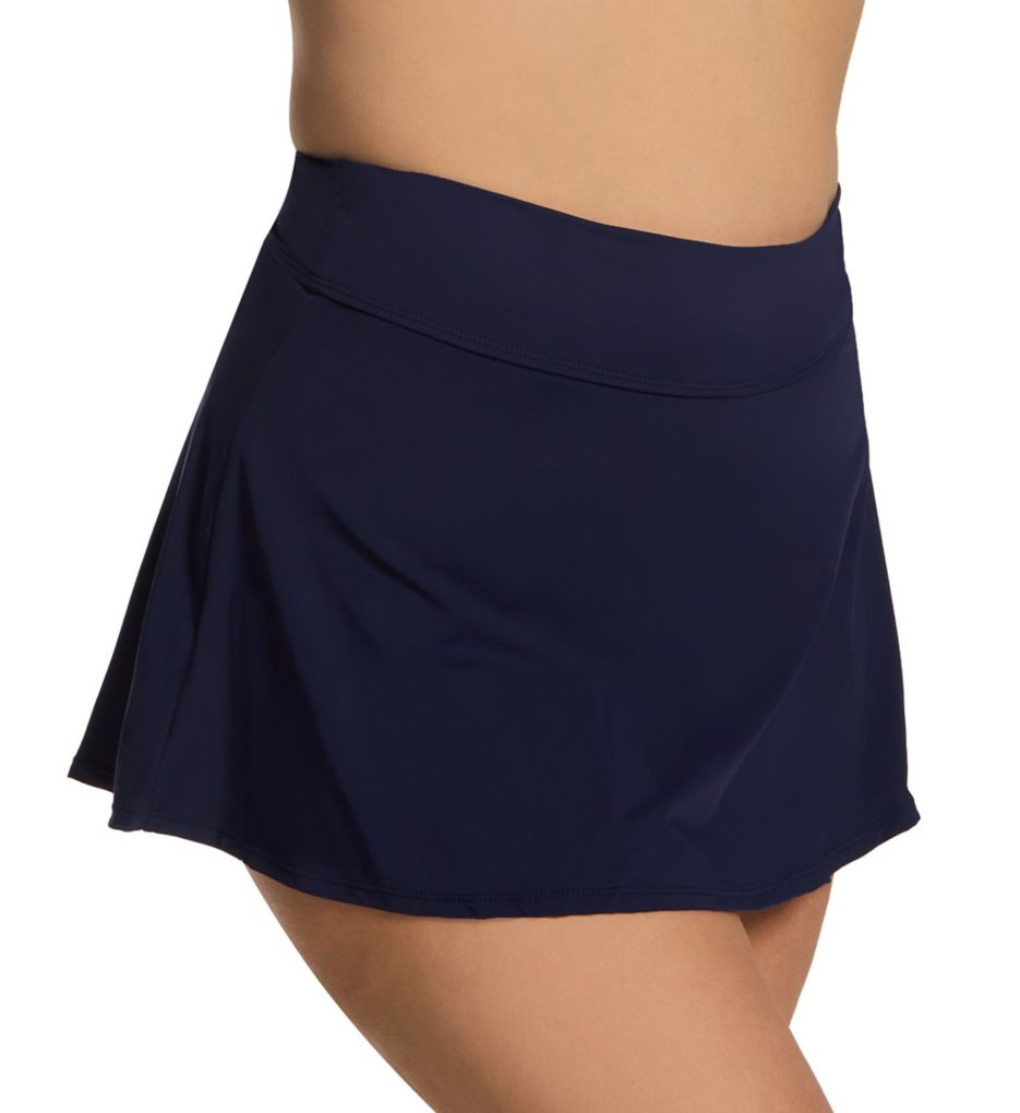 Plus Size Live In Color Rock Skirt Swim Bottom-gs