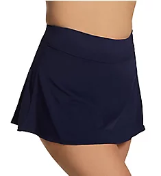 Plus Size Live In Color Rock Skirt Swim Bottom