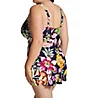 Anne Cole Plus Size Tropical Bloom Surplice Swim Dress PD61061 - Image 2