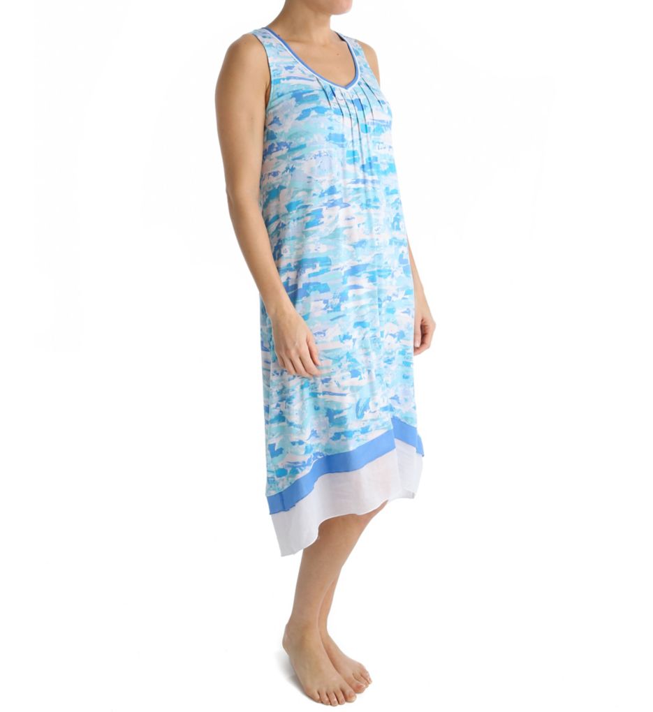 Montauk Mid Length Gown with Soft Bra-acs