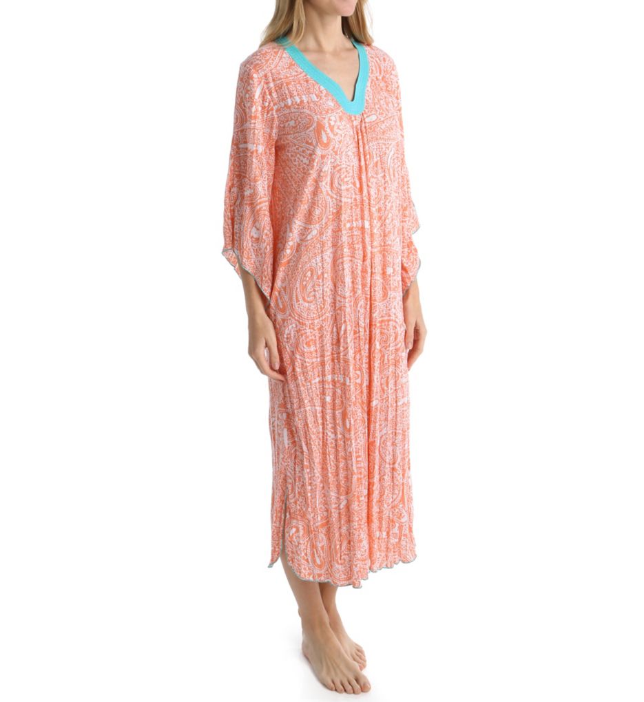 Montauk Crinkle Jersey Caftan-acs