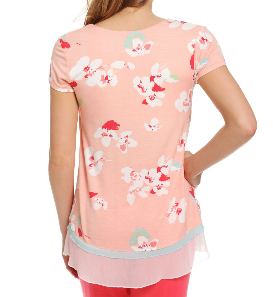 Coral Short Sleeve Top-bs